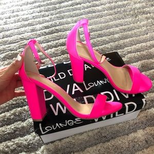Neon Pink Heels